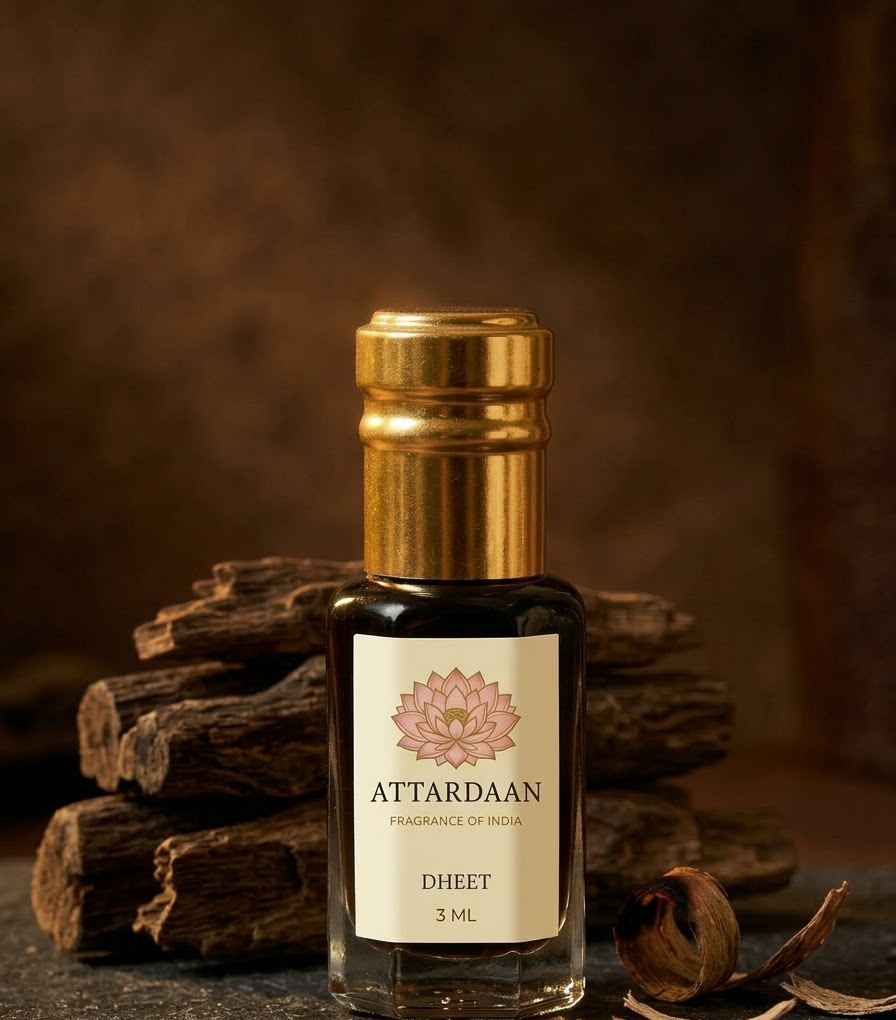 Dheet — Oud, Cashmeran & Musk Attar — 3 ML bottle — Attardaan India