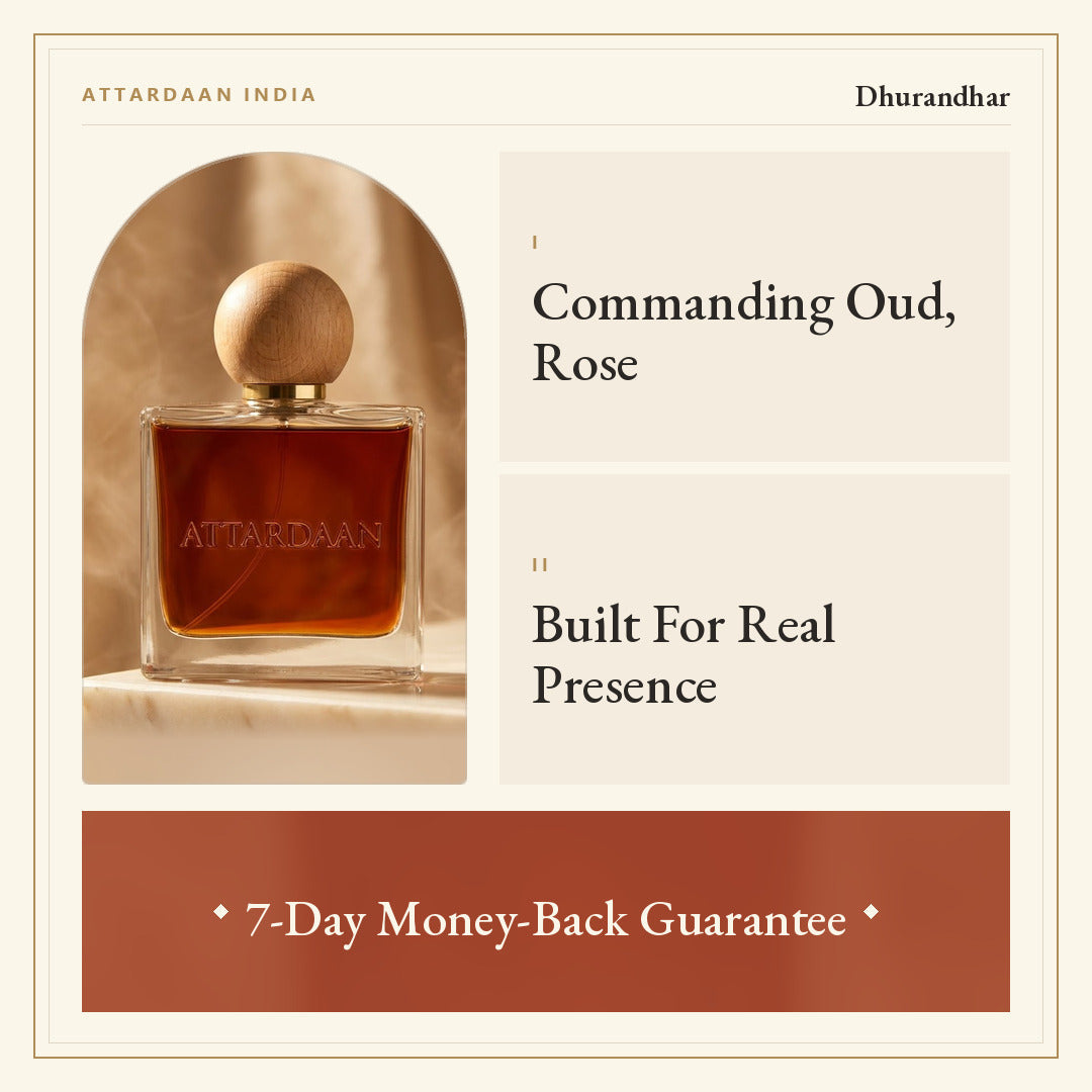 Dhurandhar — Oud, Rose & Musk Eau de Parfum for Men
