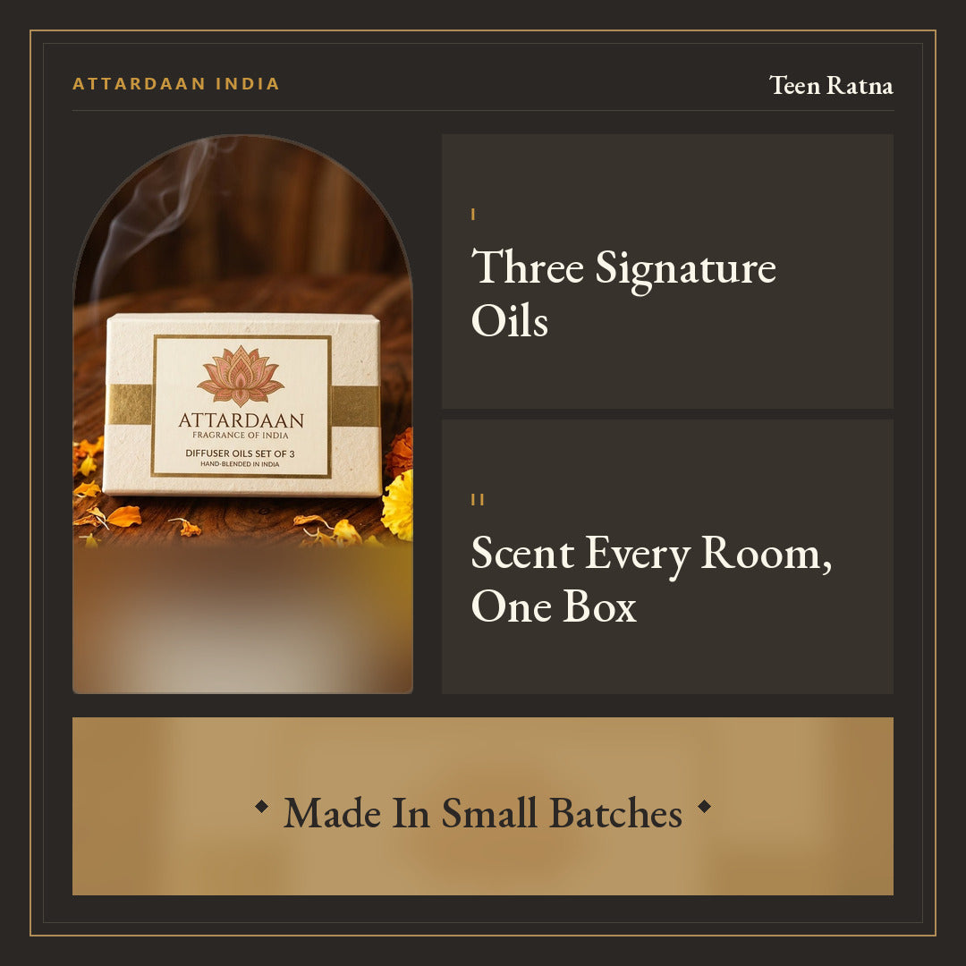 Teen Ratna — Reed Diffuser Oil Gift Set (3)