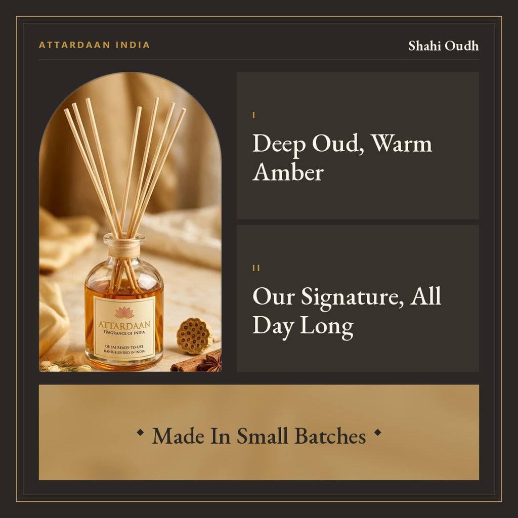 Shahi Oudh — Dubai Oud Reed Diffuser Oil