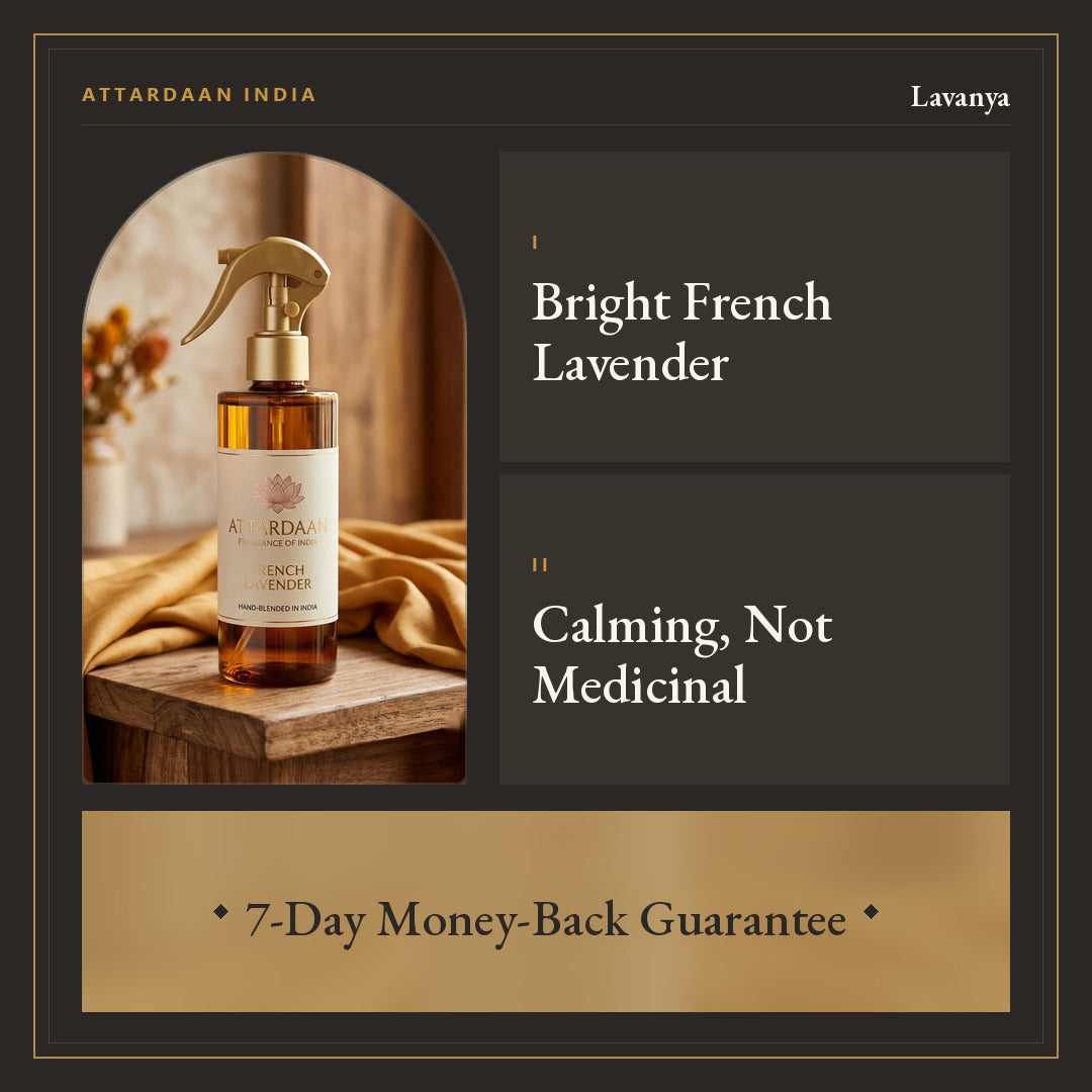 Lavanya — French Lavender Room Spray — Attardaan India