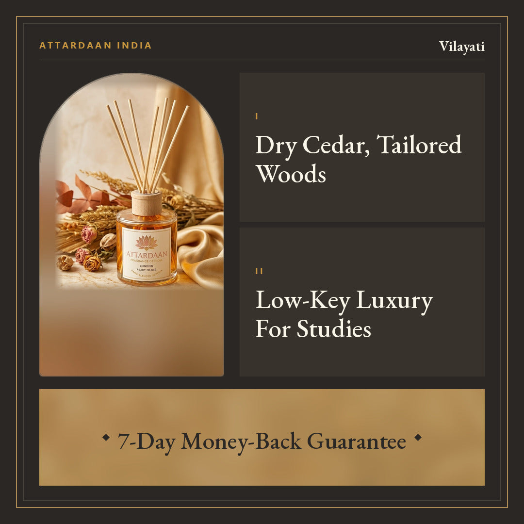 Vilayati — Woody Reed Diffuser Oil — Attardaan India