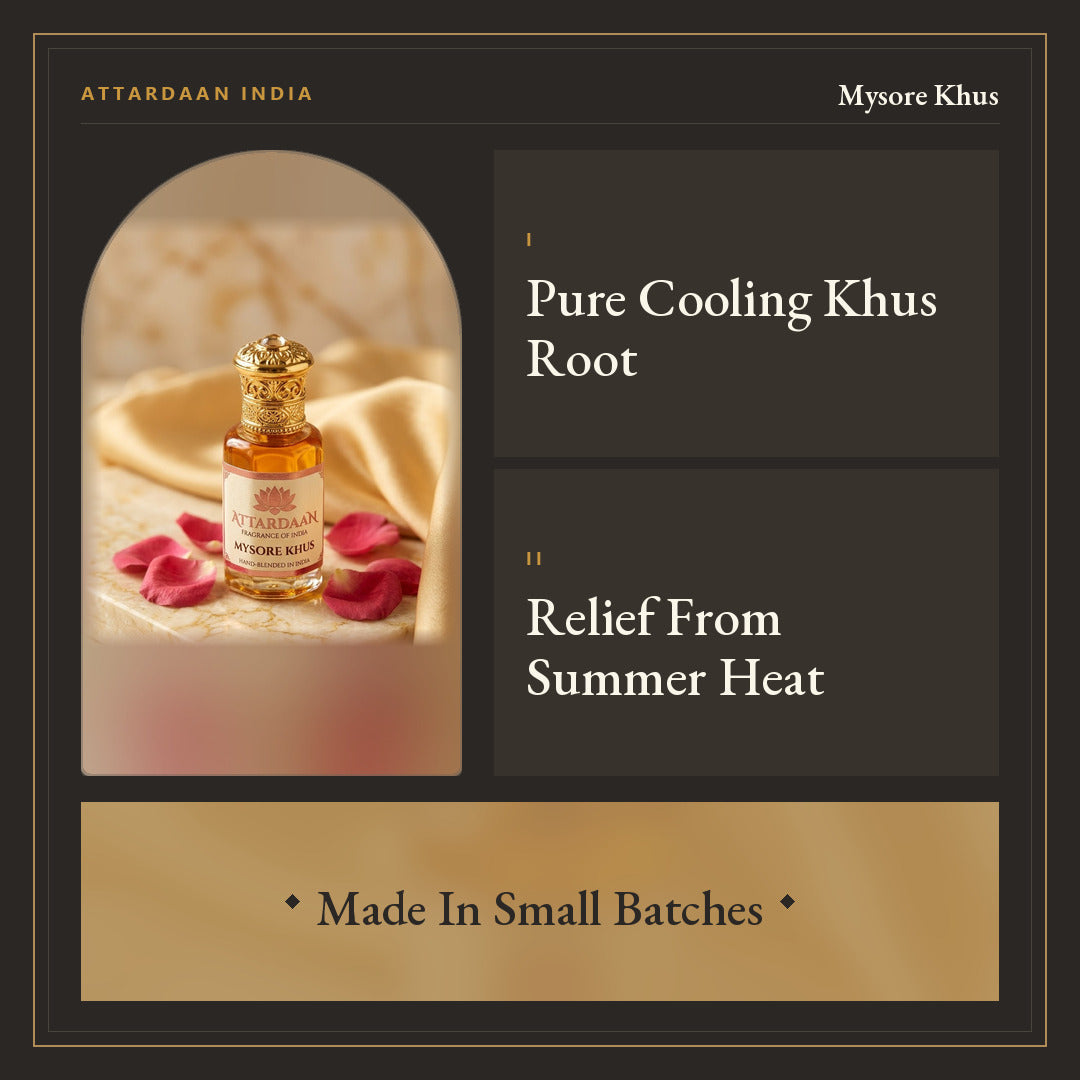 Mysore Khus — Vetiver Attar — Attardaan India