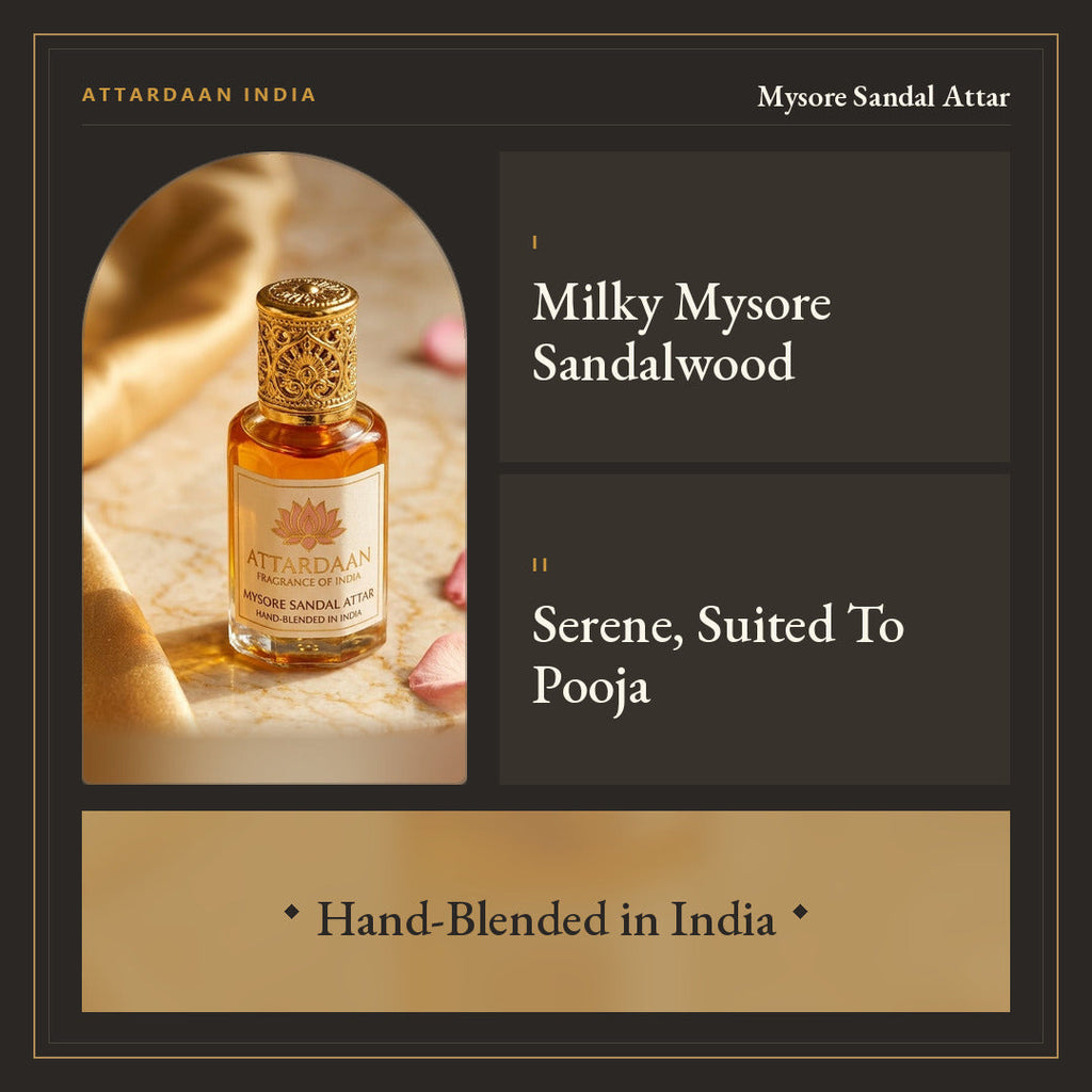Mysore Sandal Attar — Sandalwood Attar — Attardaan India