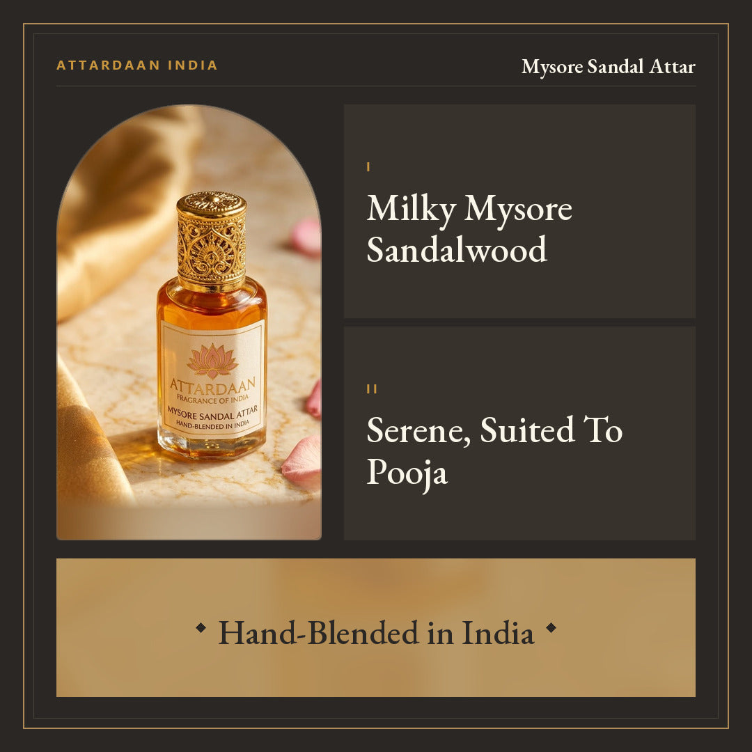 Mysore Sandal Attar — Sandalwood Attar — Attardaan India