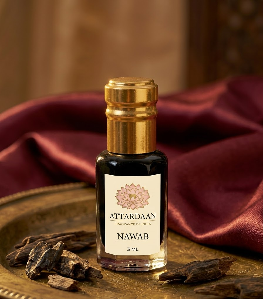 Nawab — Regal Oud Attar — 3 ML bottle — Attardaan India