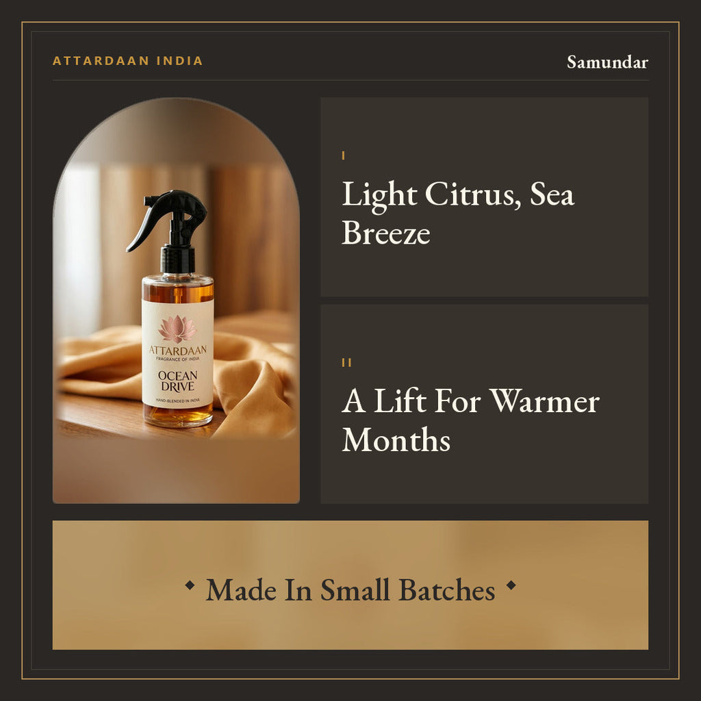 Samundar — Sea Breeze Aquatic Room Spray — Attardaan India
