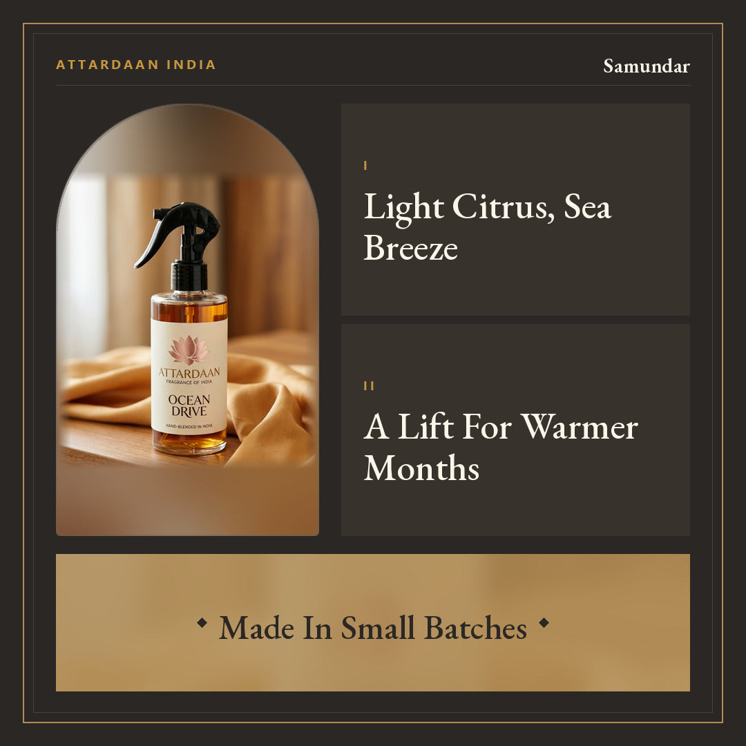 Samundar — Sea Breeze Aquatic Room Spray — Attardaan India
