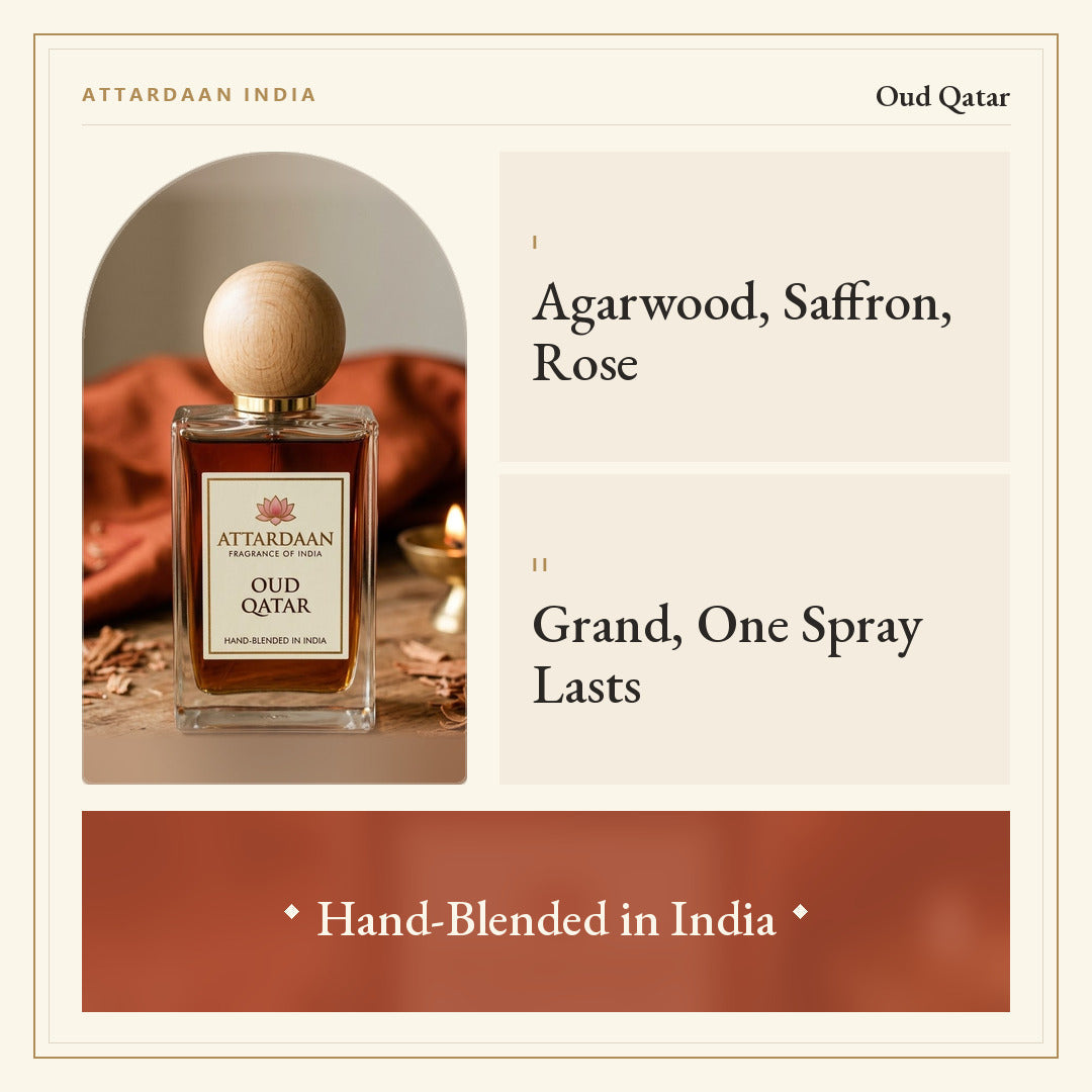 Oud Qatar — Royal Oud Eau de Parfum for Men — Attardaan India