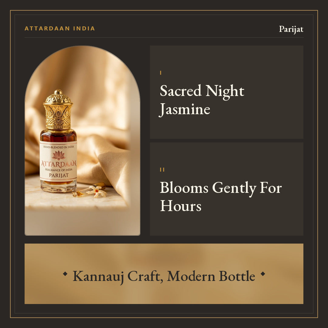Parijat — Night Jasmine Attar — Attardaan India