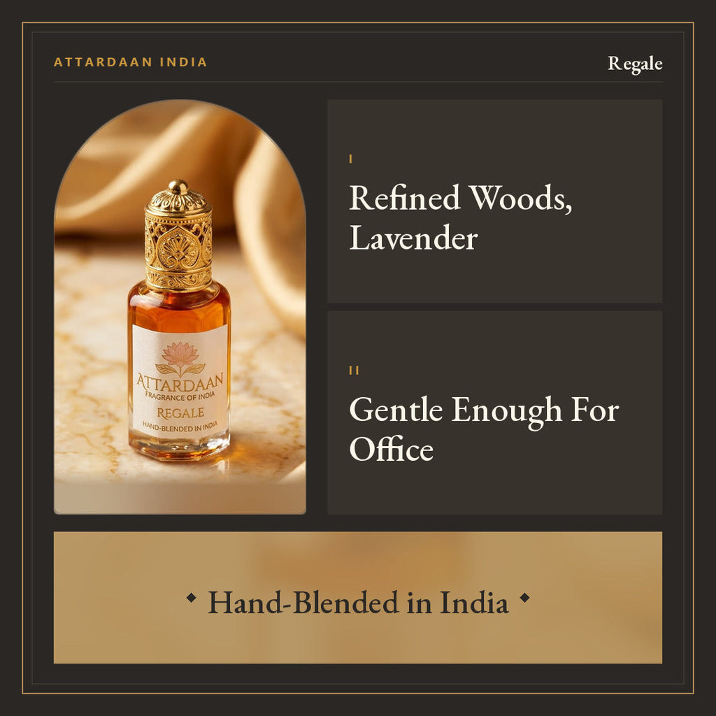 Regale — Precious Woods & Lavender Attar — Attardaan India