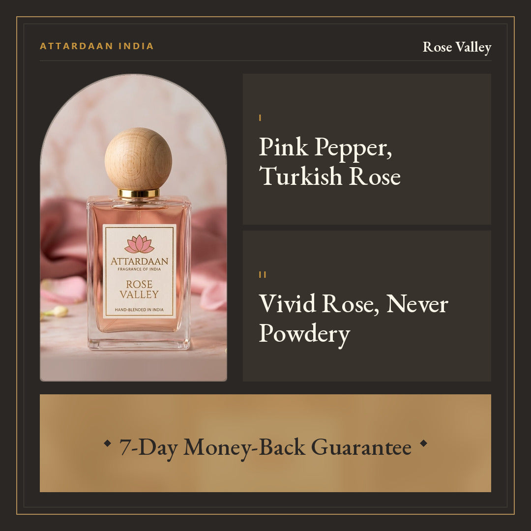 Rose Valley — Turkish Rose & Pepper Eau de Parfum — Attardaan India