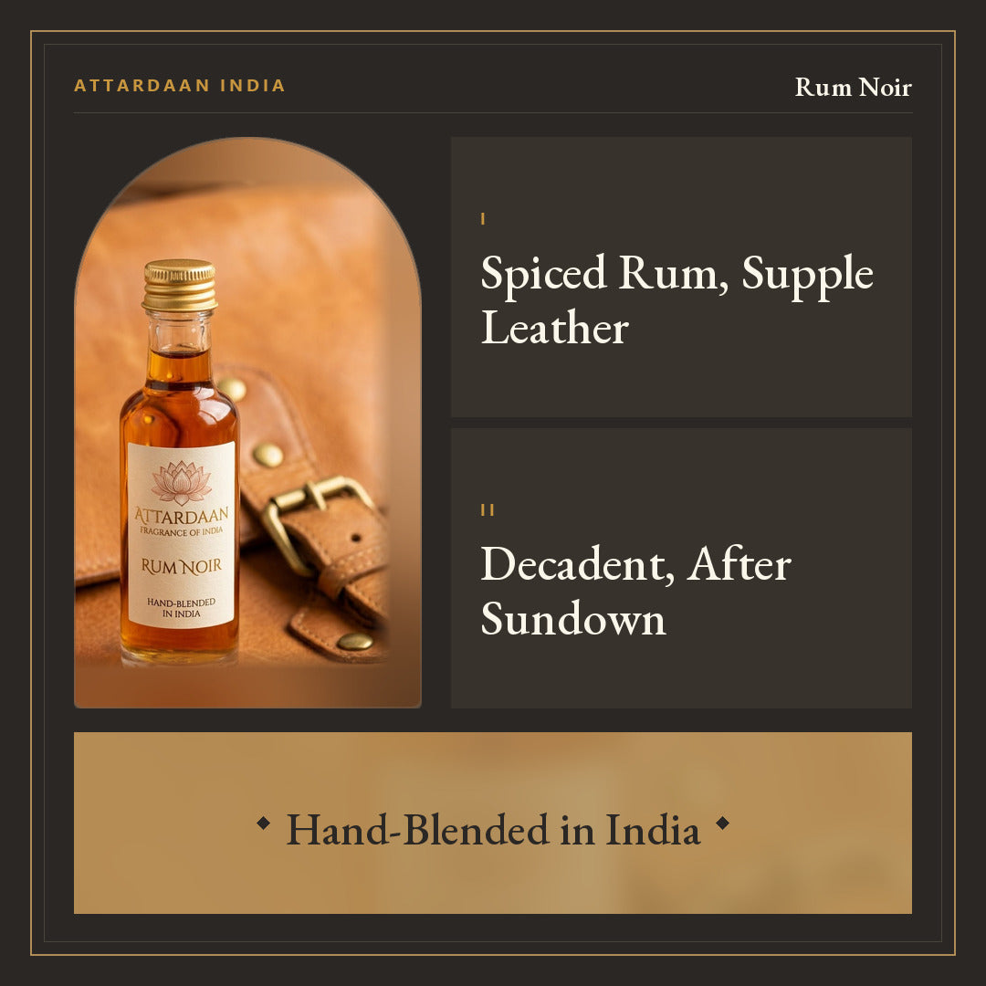 Rum Noir — Rum, Leather & Caramel Extrait de Parfum