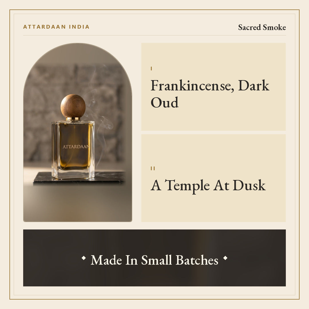 Sacred Smoke — Incense & Oud Eau de Parfum for Men