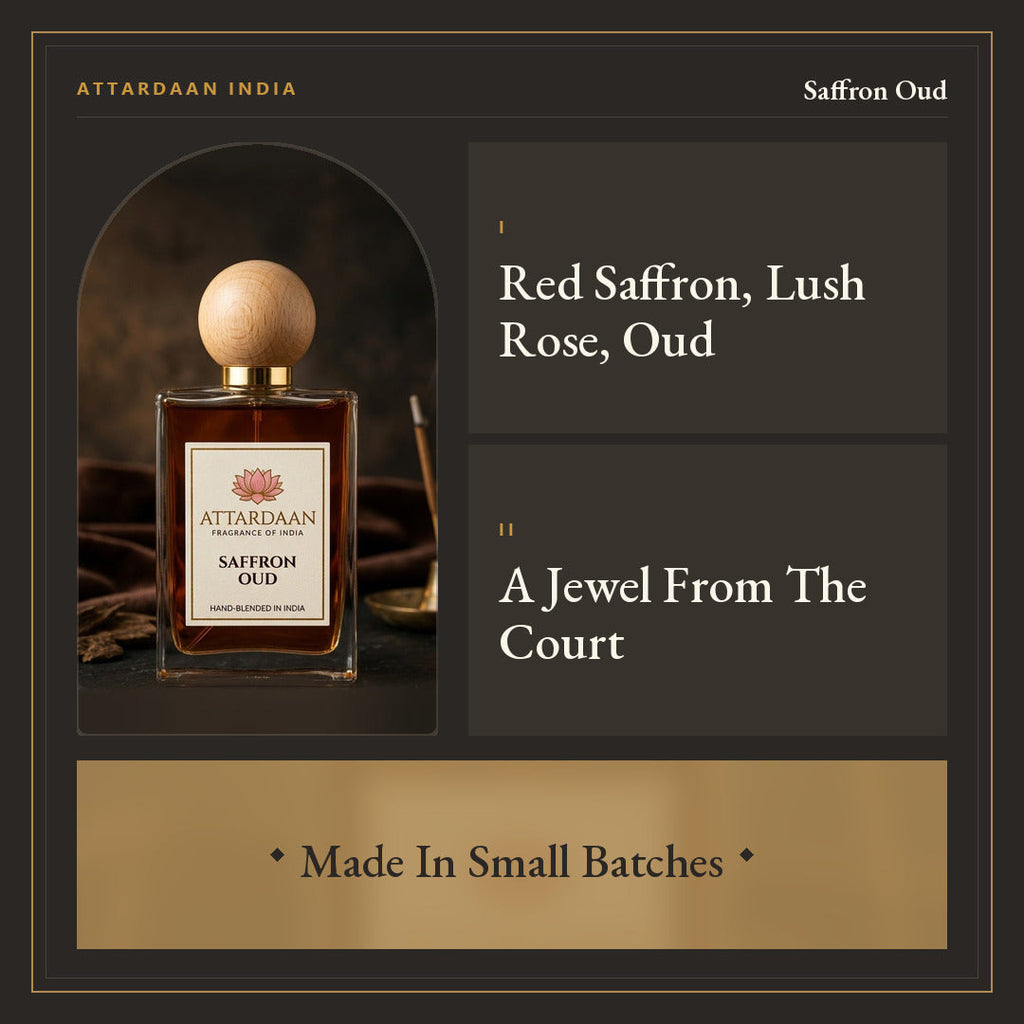 Saffron Oud — Rose & Amber Eau de Parfum