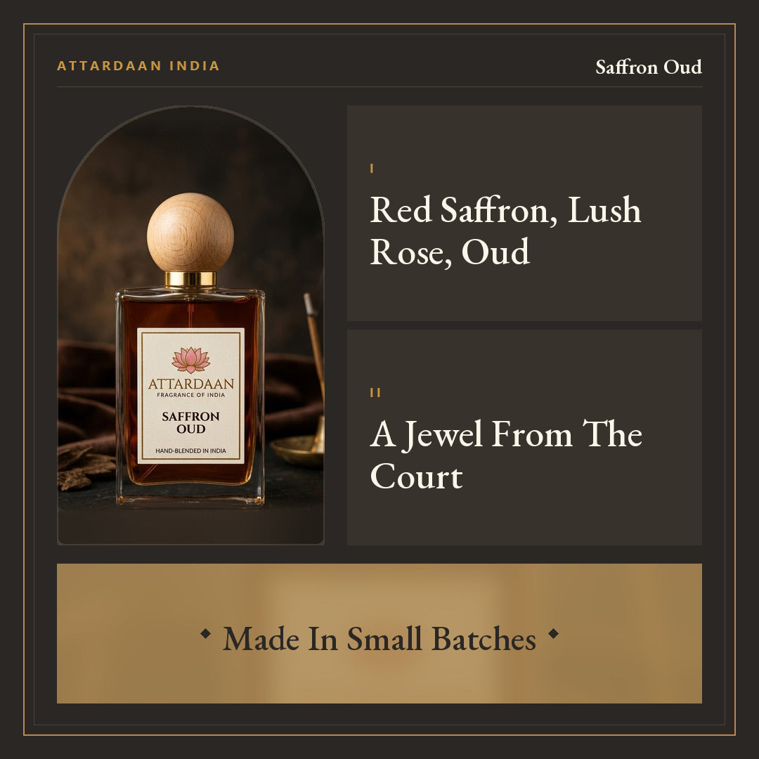 Saffron Oud — Rose & Amber Eau de Parfum