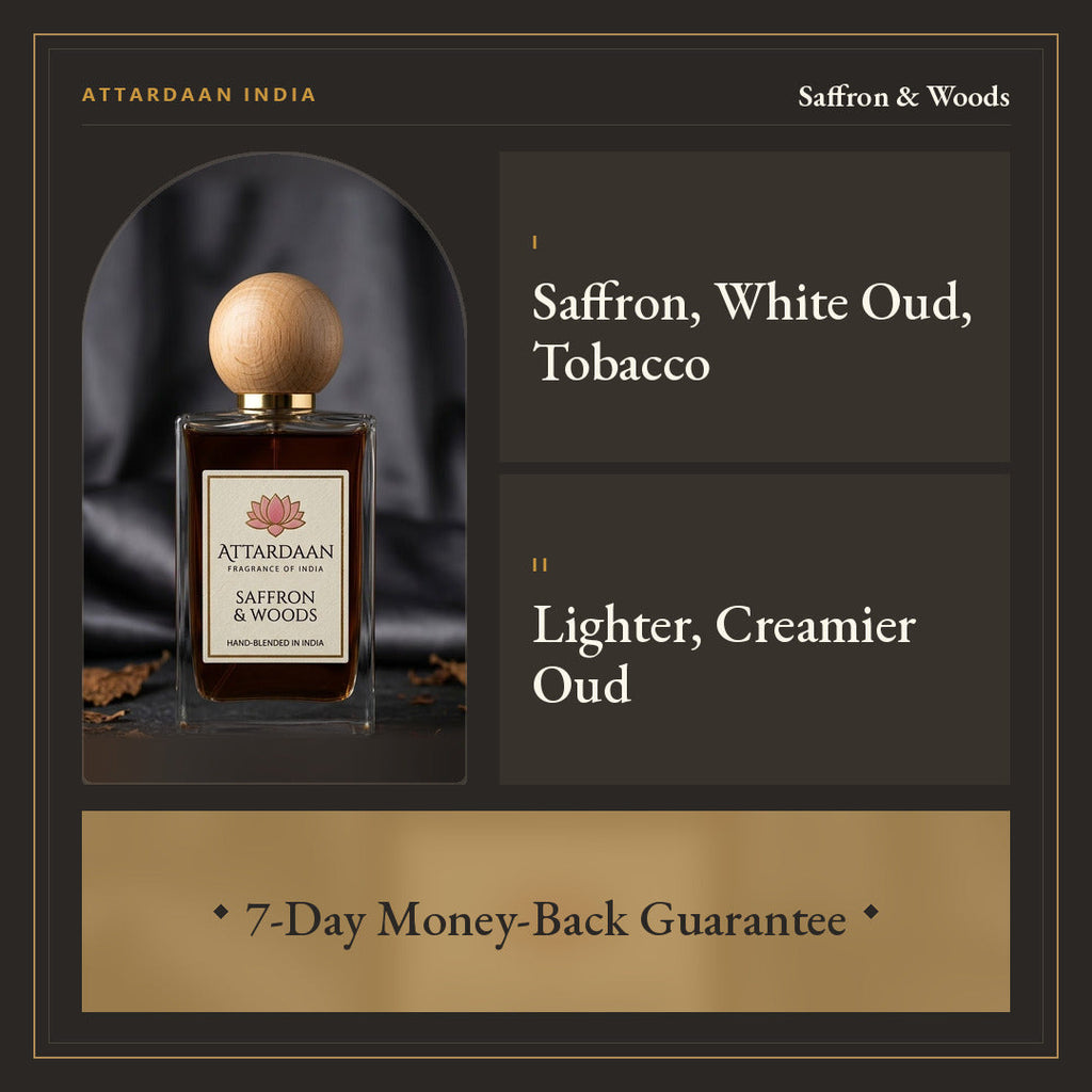 Saffron & Woods — Saffron, White Oud & Tobacco Eau de Parfum