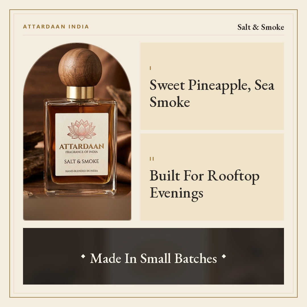 Salt & Smoke — Pineapple & Smoky Marine Extrait de Parfum for Men