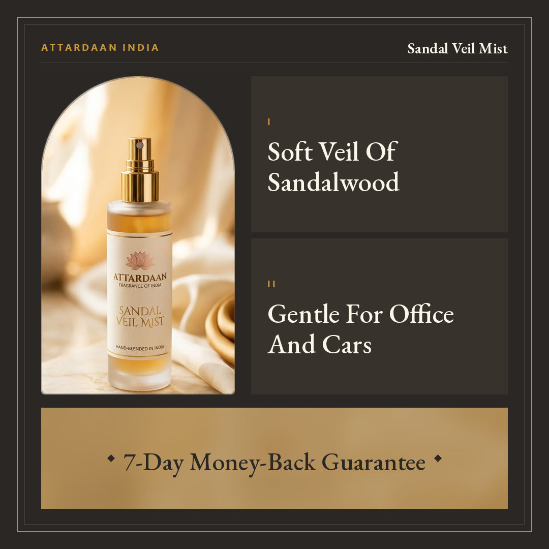 Sandal Veil Mist — Creamy Sandalwood Body Mist