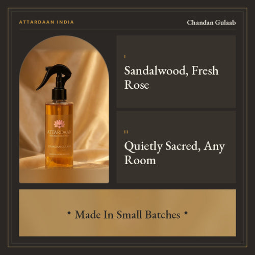 Chandan Gulaab — Sandalwood & Rose Room Spray
