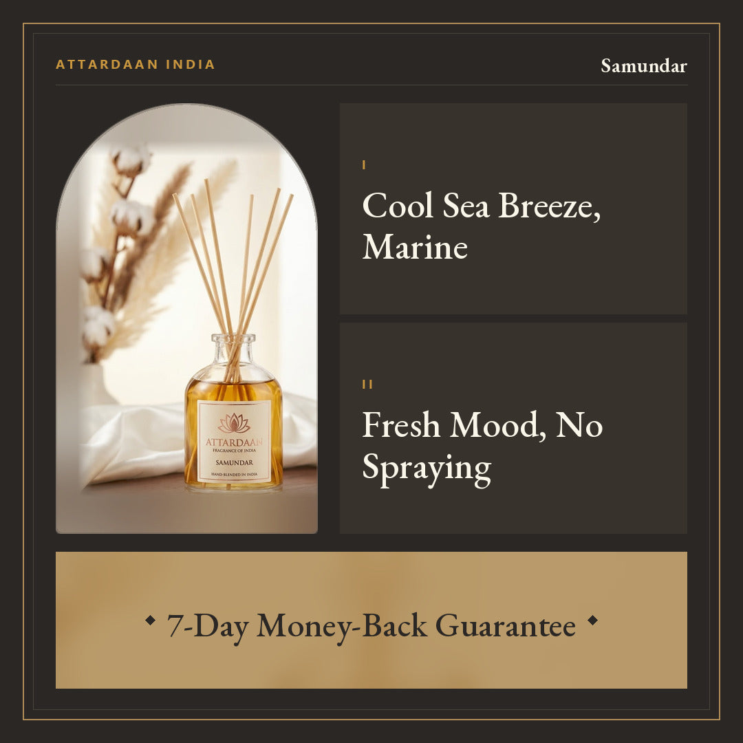 Samundar — Aquatic Reed Diffuser Oil
