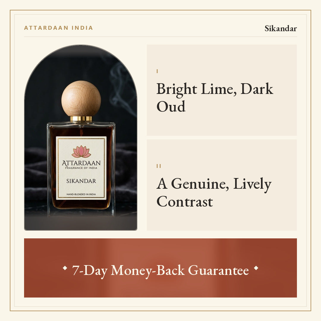 Sikandar — Oud, Lime & Leather Eau de Parfum