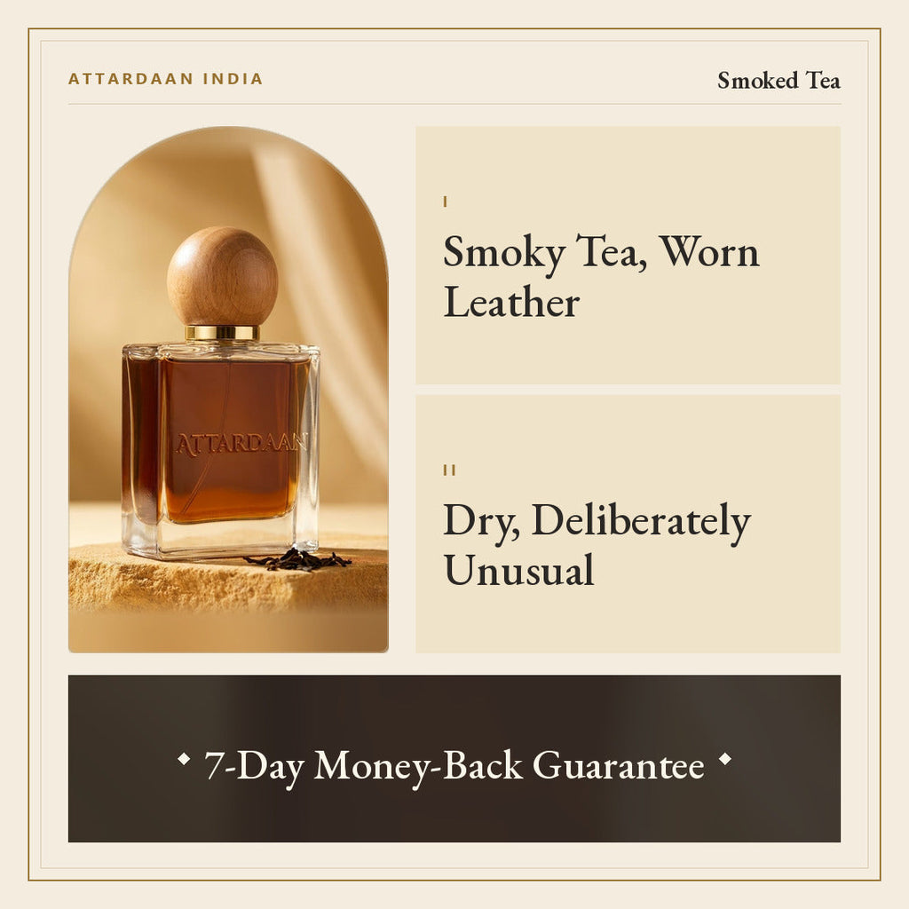 Smoked Tea — Black Tea, Leather & Incense Extrait de Parfum for Men