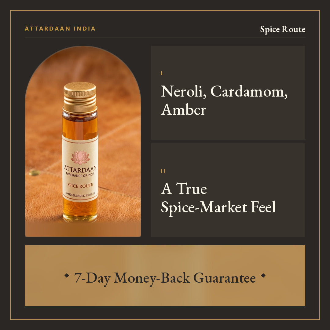 Spice Route — Neroli, Cardamom & Amber Eau de Parfum