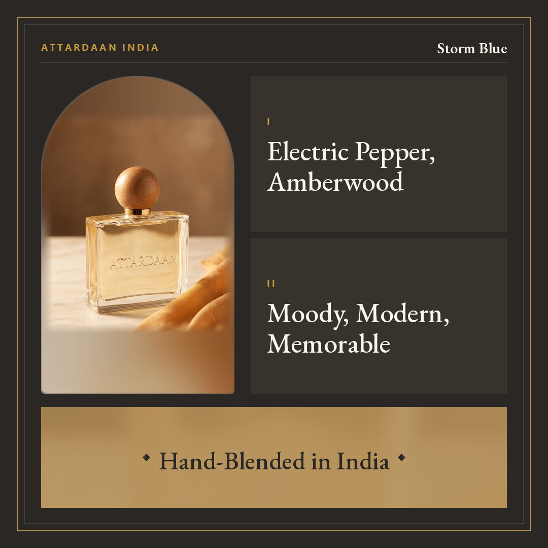 Storm Blue — Pepper & Amberwood Eau de Parfum for Men