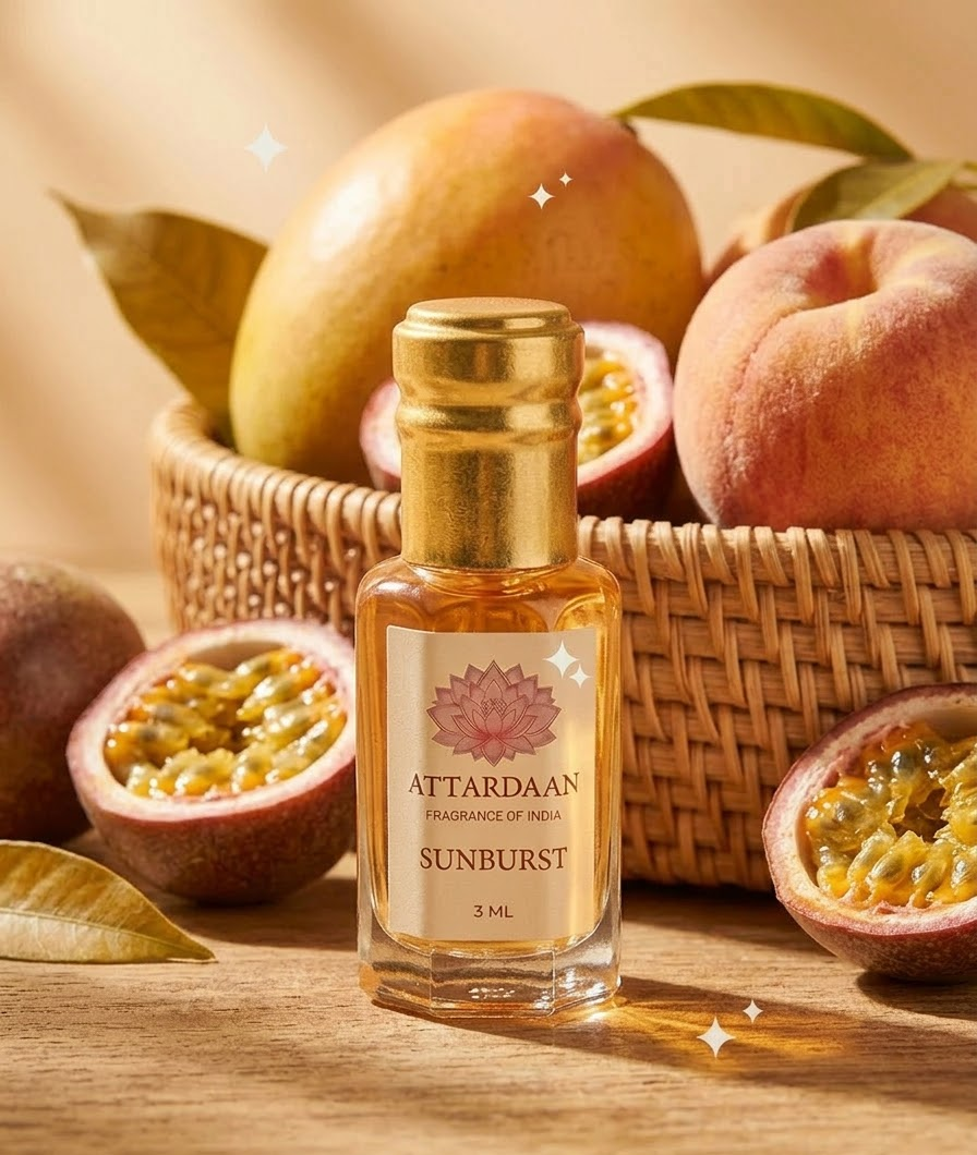 Sunburst — Fresh Fruity Attar — 3 ml bottle — Attardaan India