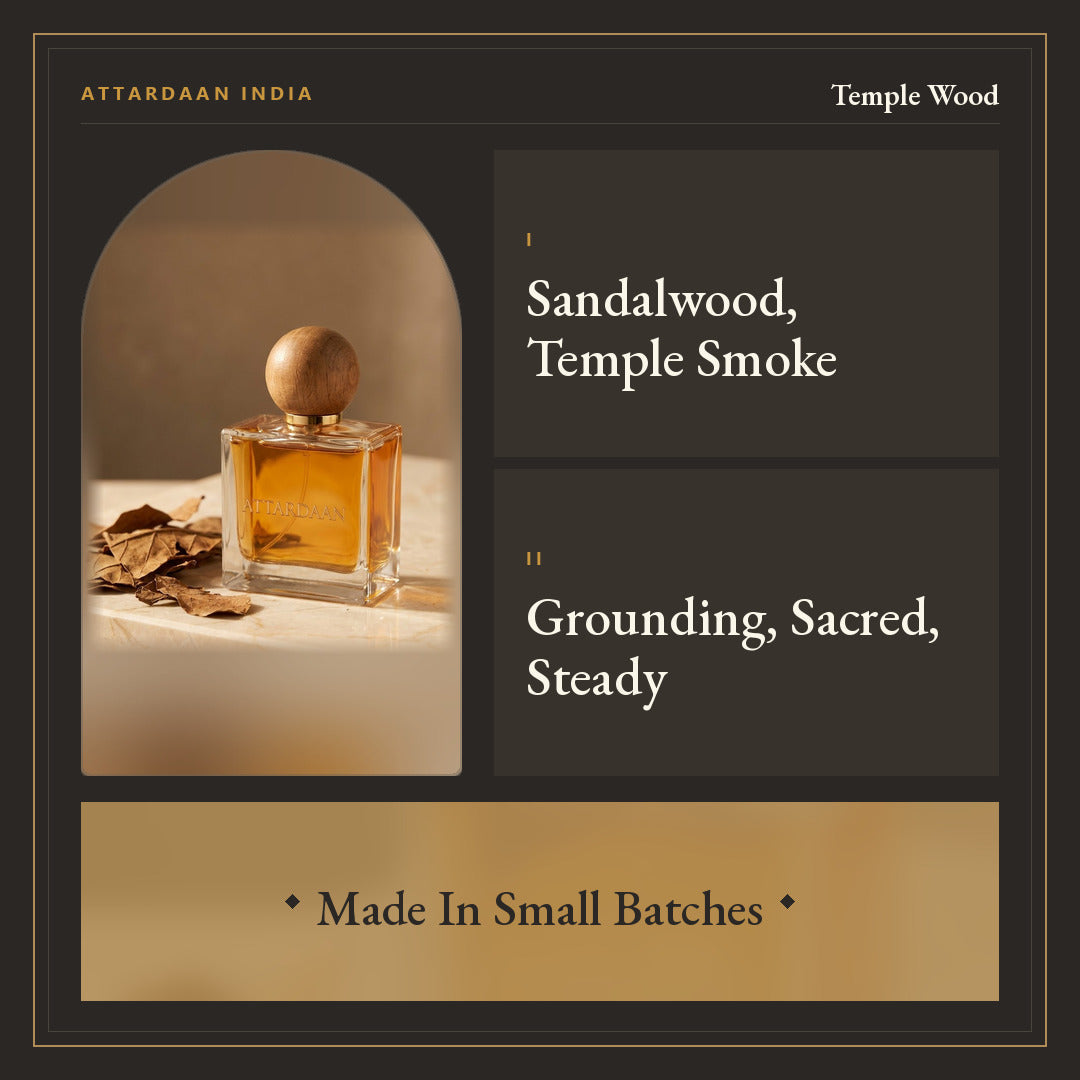 Temple Wood — Sandalwood & Incense Eau de Parfum