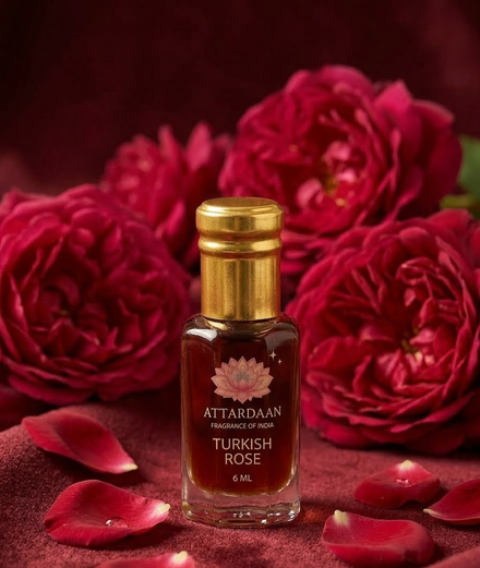 Turkish Rose — Maroon Rose & Musk Attar