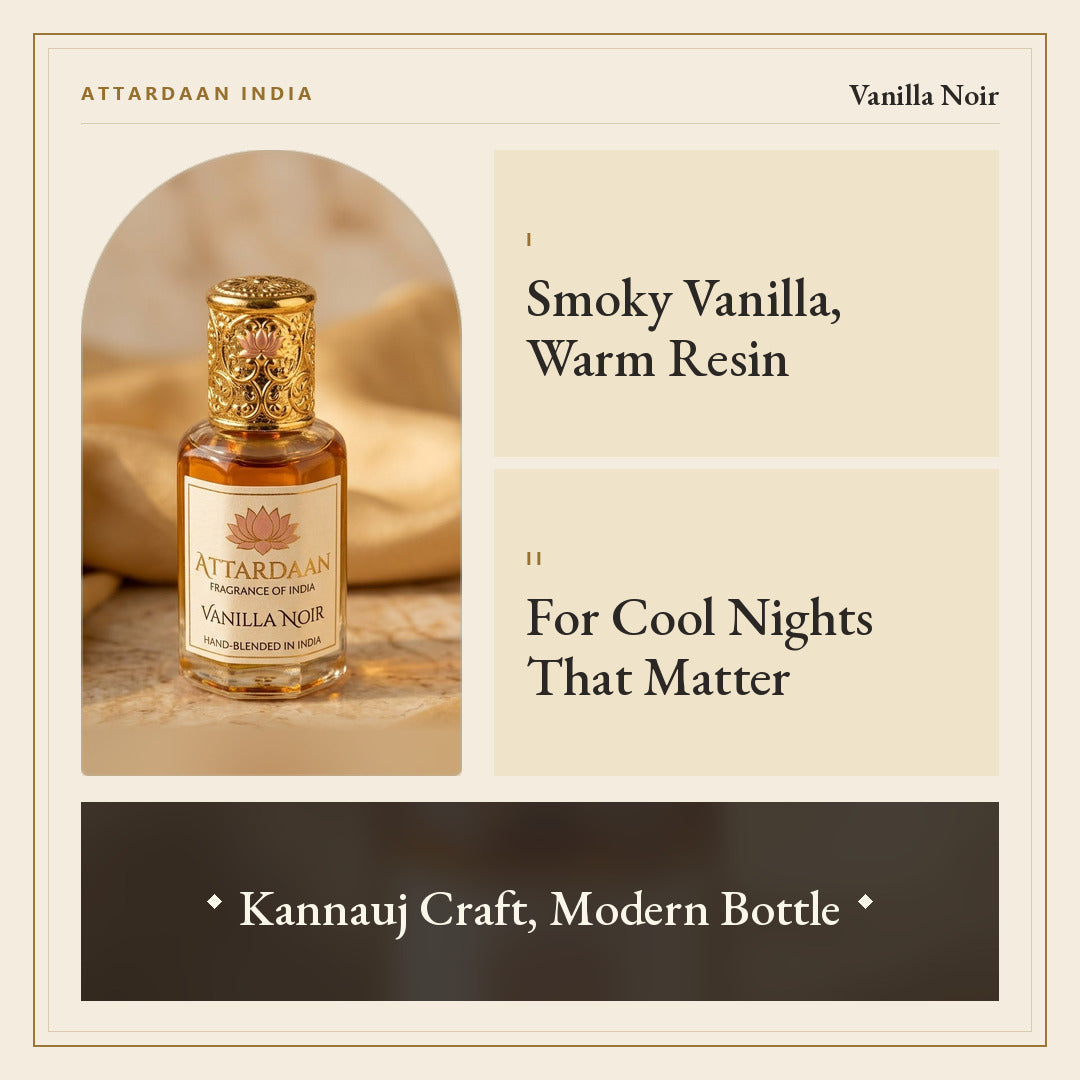 Vanilla Noir — Smoky Vanilla Attar