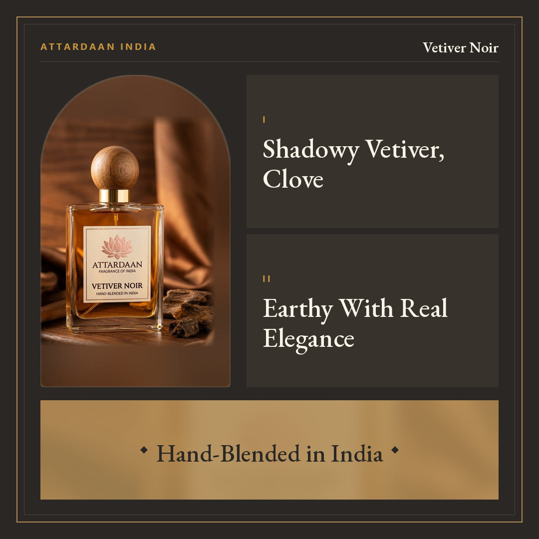 Vetiver Noir — Vetiver, Clove & Sandalwood Eau de Parfum for Men