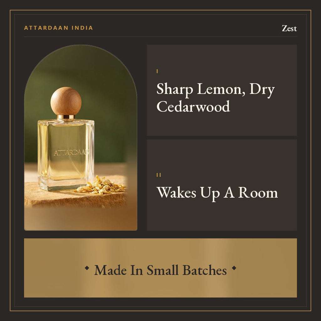 Zest — Lemon & Cedarwood Eau de Parfum